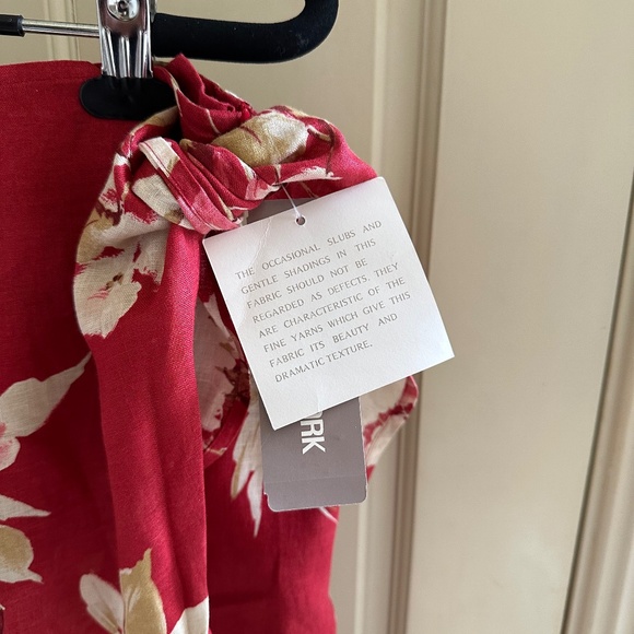 JONES 100% WRAP COTTON SKIRT(BERMUDA STRAWBERRY)-SIZE 12, NWT - Picture 4 of 7